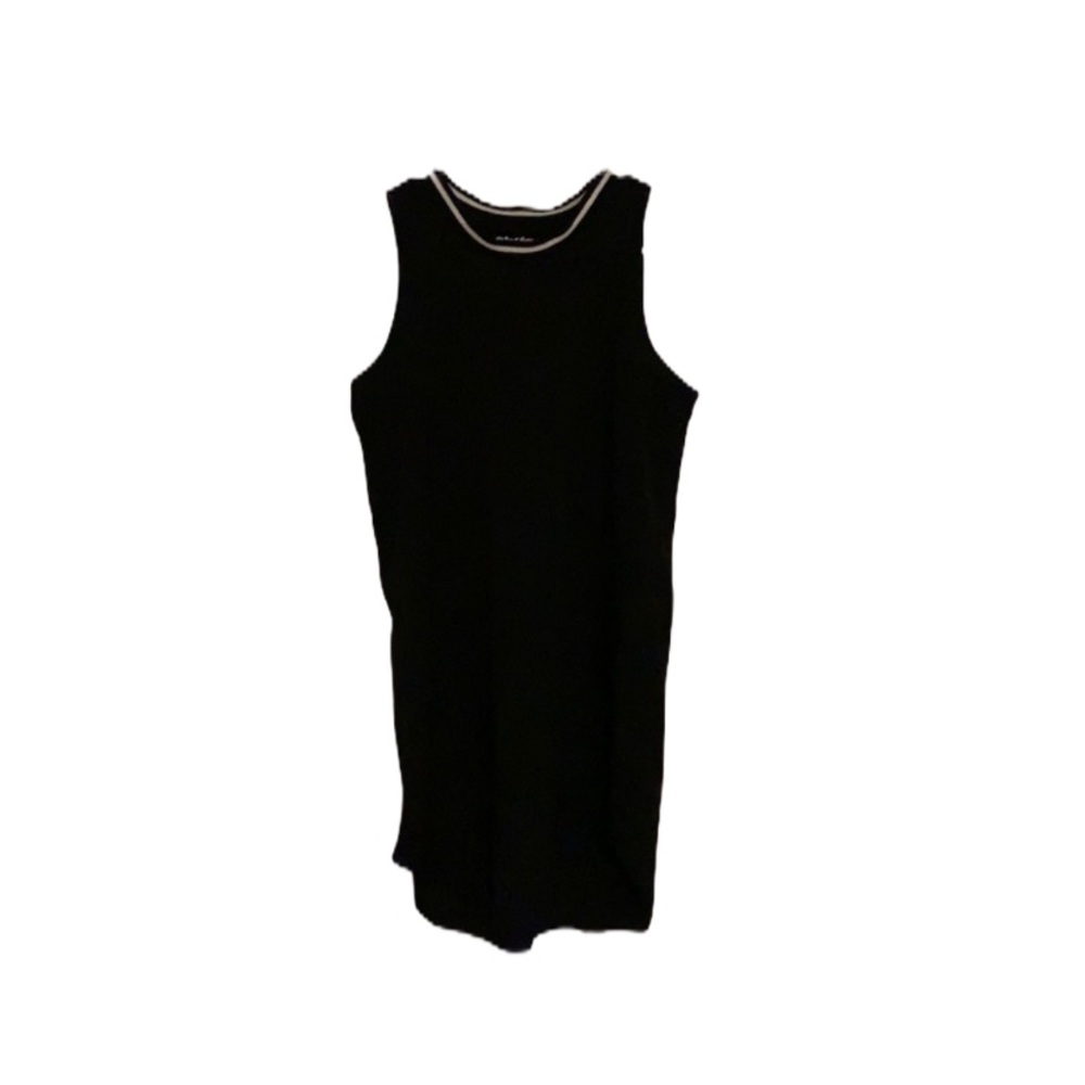 PLANET GOLD NWOT Black Long Sheer Tunic!